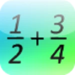 fraction calculator android application logo